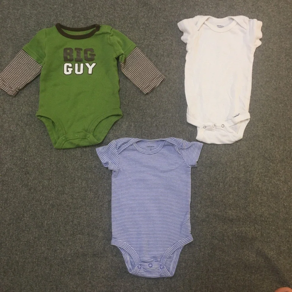 Baby Boy 3 Months Clothing Lot 14x Pieces Bulk All Seasons Preppy Casual Striped